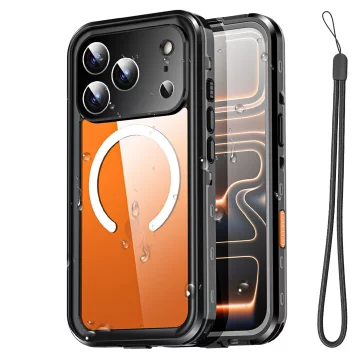 Pouzdro Alogy HydroArmor™ IP68 pro Apple iPhone 17 Pro 6,3" - černé