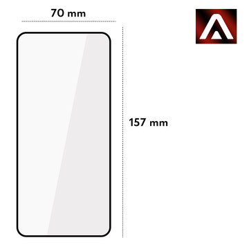 Tvrzené sklo pro Alogy Full Glue pouzdro přátelské pro Samsung Galaxy S21 Plus Black