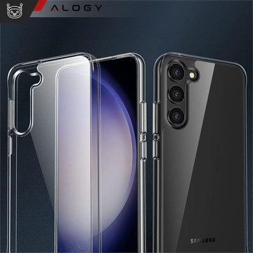 Pouzdro pro Samsung Galaxy S24 Plus Back Cover Hybrid Clear Case Alogy Transparent
