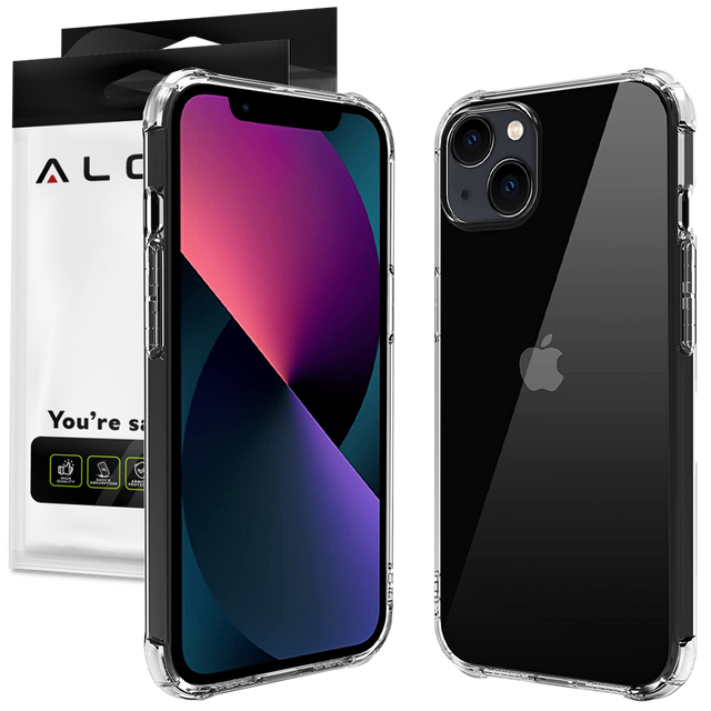 Pancéřové pouzdro ShockProof Alogy pro Apple iPhone 14 Plus Transparent