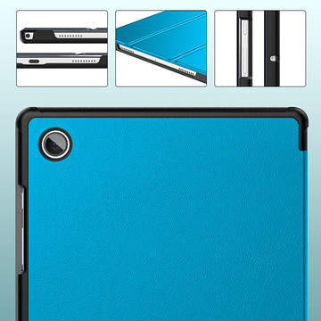 Alogy Book Cover pro Samsung Galaxy Tab A8 2021 SM-X200 / SM-X205 Blue