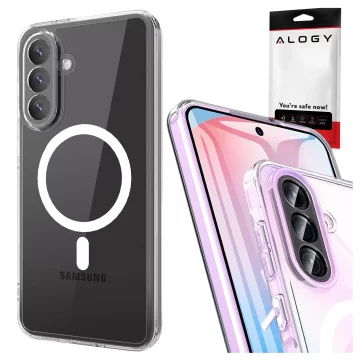 Pouzdro pro Apple iPhone 16 Pro Max Alogy Anti-Shock Hybrid Case pro MagSafe Transparent