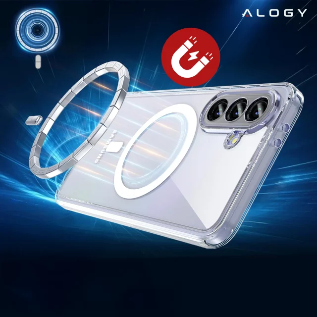 Apple iPhone 16 Pro Max Case Alogy Anti-Shock Hybrid Case for MagSafe Clear