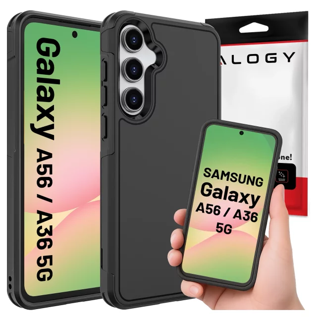 Case for Samsung Galaxy A56 / A36 5G 2025 Alogy HeavyDuty™️ Case Black