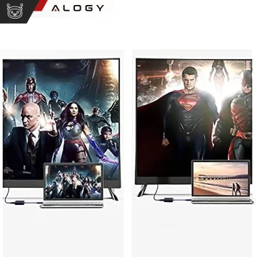 USB 3.0 na HDMI Alogy adaptér Full HD 1080P 60HZ Hub převodník černý