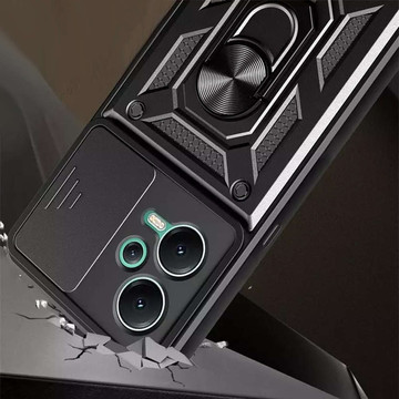 Ochranné pouzdro Alogy Camshield Stand Ring s krytem fotoaparátu pro Xiaomi Redmi Note 12/ Poco X5 5G