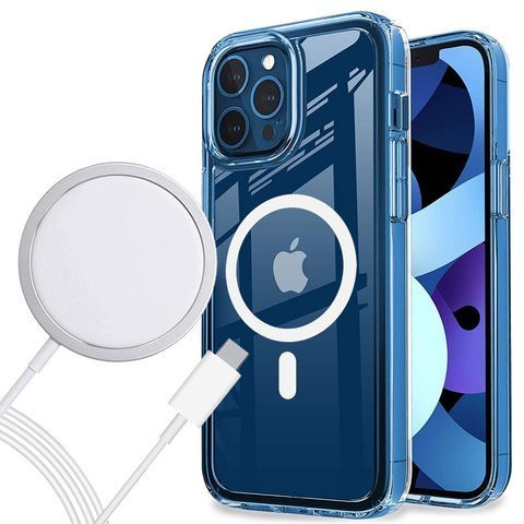 Ultra Slim Alogy Armor Case for Qi Chargers for iPhone 12/ Pro Transparent Qi Charger