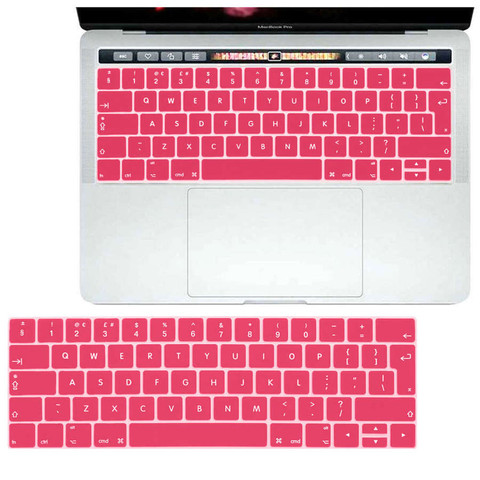 Protective cap Alogy keyboard cover for Apple Macbook Pro 13/ Pro 15 Pink