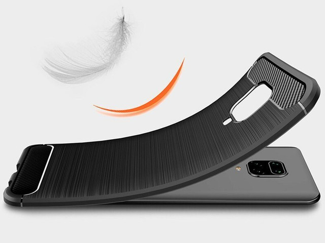 Alogy Rugged Armor Hülle für Xiaomi Redmi Note 9S / Pro / Max schwarz