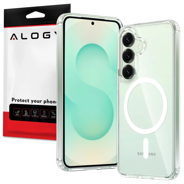 Apple iPhone 16 Pro Max Case Alogy Anti-Shock Hybrid Case for MagSafe Clear