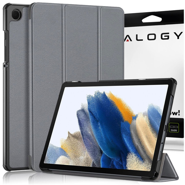 Case for Samsung Galaxy Tab A9 2023 8.7" X110 / X115 Tablet Cover Case Alogy Book Cover Gray