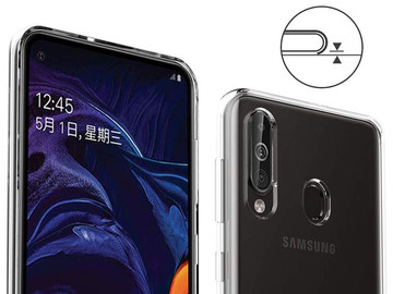 Alogy Silikonhülle Hülle für Samsung Galaxy A60 / M40 transparent