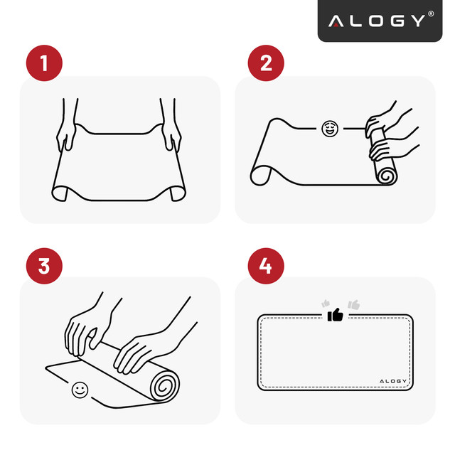 Podkładka na biurko 80×40 cm – antypoślizgowa mata ochronna z eleganckiej ekoskóry PU, pod mysz i klawiaturę, stylowa i trwała – Alogy WorkMat™ Zielona