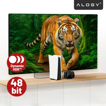 HDMI 2.1 kabel Alogy 8K 60Hz 48GBps 3m černý