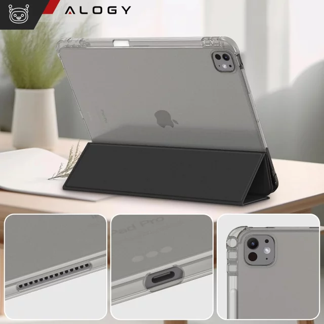 Case for iPhone 14 Pro Mag Safe Matt Case Cover matte Alogy Ring armored phone case Black