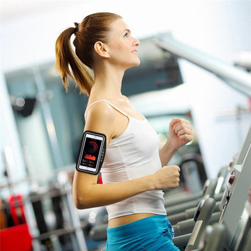 Běžecké pouzdro Alogy WaterProof Sport ArmBand vodotěsné pouzdro na ruku pro telefon 6,7 palce černé