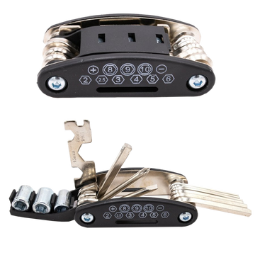 Werkzeuge Multitool-Schlüssel zum Wechseln von Alogy-Reifen an einem Roller / Fahrrad