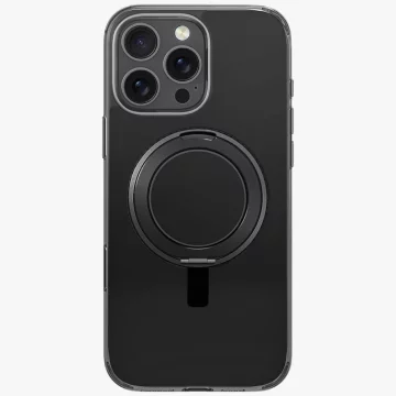 Etui UNIQ Swivix 360 Rotating Kickstand Czarny do iPhone 16 Pro Max