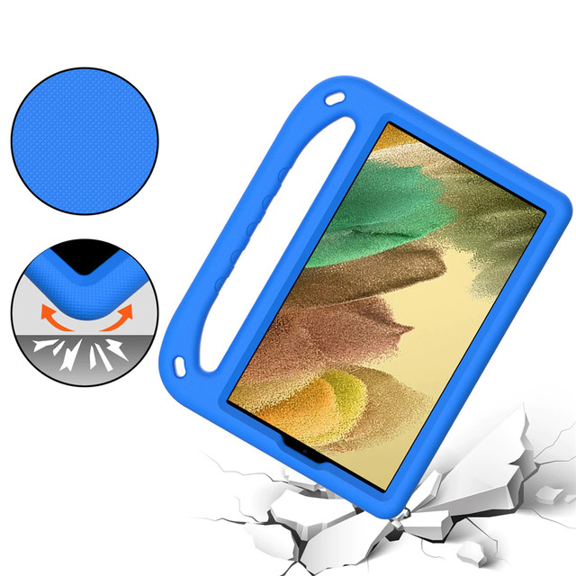 Kids Alogy Stand Case für Samsung Galaxy Tab A7 Lite 8.7 T220 / T225 Blau