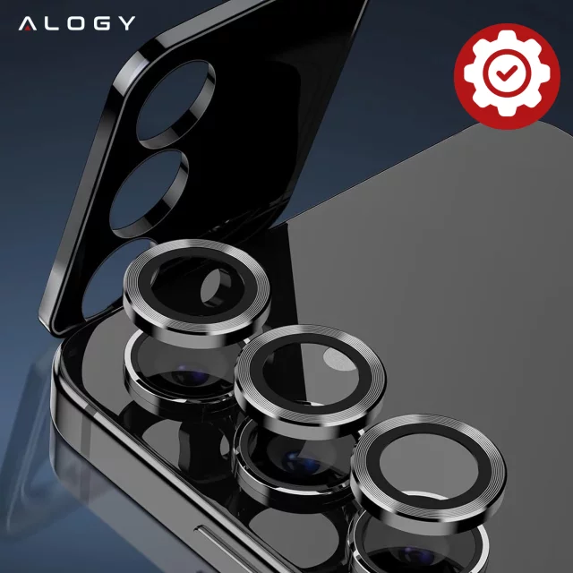 3x Displayschutzglas aus gehärtetem Glas für Samsung Galaxy S25 Plus, Schutzglas für Bildschirm und Kamera, 9H Alogy GlassGuard Pack™️ Schutzglas-Set