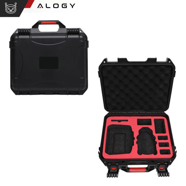 Tasche Tragetasche für DJI Mini 4 Pro, Mini 3 Pro, Mini 3 Cover Drone Case Alogy Controller Hard Case Schwarz