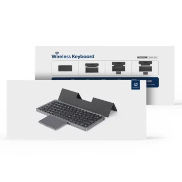 Bezprzewodowa klawiatura Bluetooth Dux Ducis OK Series z touchpadem – czarna