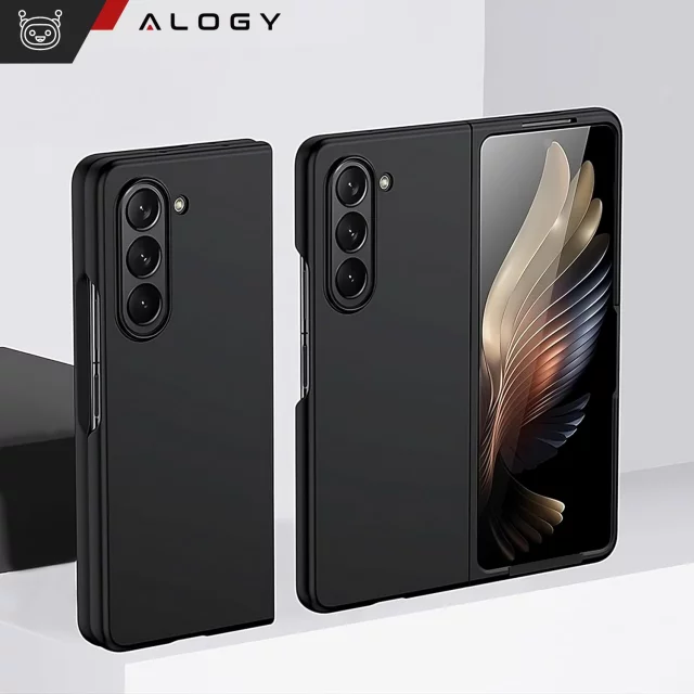 Case for Samsung Galaxy Z Fold 6 Case Thin Phone Case Alogy Protective Matte Black