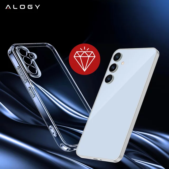 Alogy HybridShield™️ Case for Samsung Galaxy S24 FE Protective Phone Cover Transparent