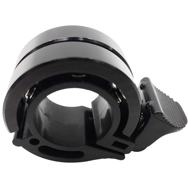 Alogy Metal Bell aluminum alloy bicycle bell for handlebar bicycle universal double row Black