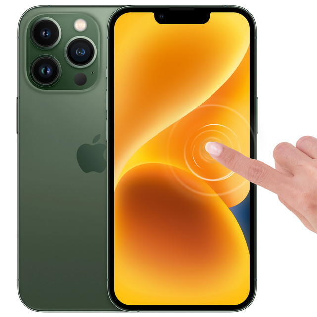 Hybridglas für Apple iPhone 13 Pro Max Displayschutz Alogy Flexi Glass 9H Case Friendly Flachbildschirmschutz