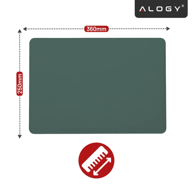 Etui do Apple MacBook Air 13 / 13.3" 2018–2021 (M1 A2337/A2179/A1932) – elastyczna, matowa obudowa ochronna, lekka i odporna – Alogy AirGuard™ Zielony