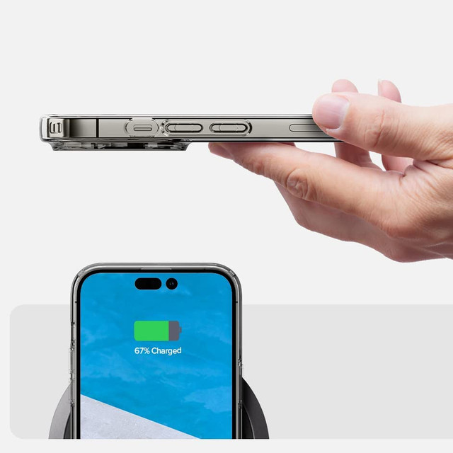 Spigen Liquid Crystal case for Apple iPhone 14 Pro Crystal Clear Glass