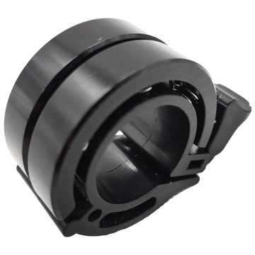 Alogy Metal Bell aluminum alloy bicycle bell for handlebar bicycle universal double row Black