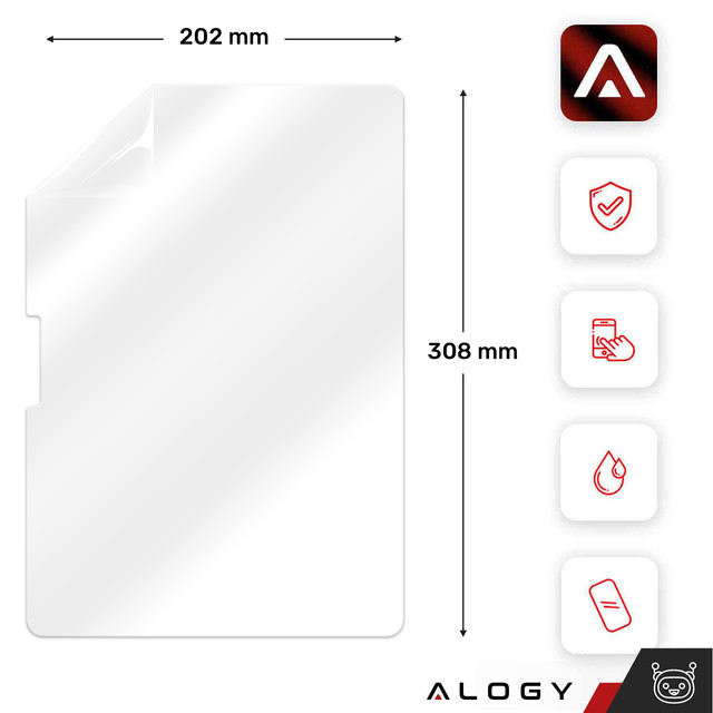 Matte screen protector for MacBook Pro 14 (2023-2021) Alogy Screen Protect Film
