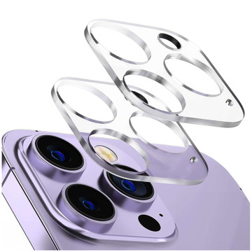 2x Camera lens glass for iPhone 15 Pro / 15 Pro Max Alogy lens clear transparent