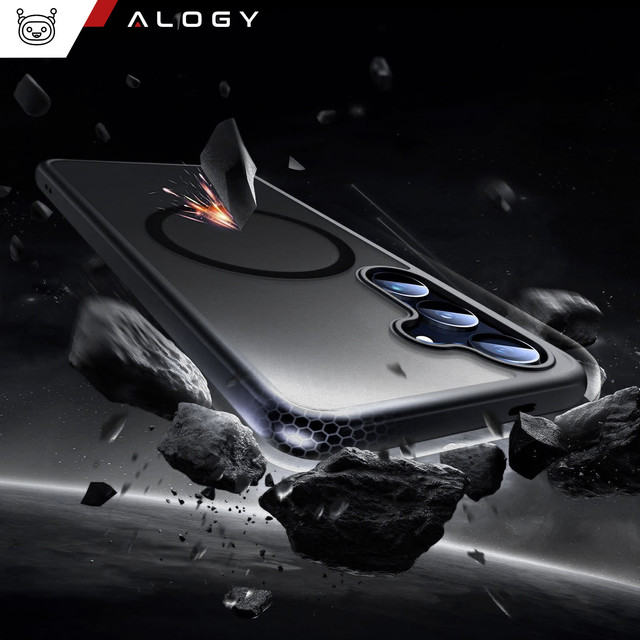 Pouzdro pro Samsung Galaxy S24 Plus Mag Safe Case MagMat Phone Back Cover Matte Black