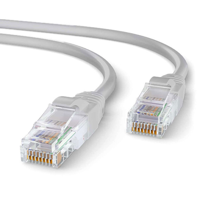 Cable high-speed network cable Twisted Gold LAN UTP 5E RJ-45 30m internet white
