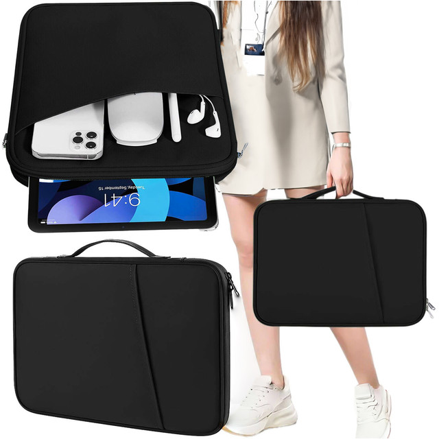Bag Etui cover case for tablet 11 inch for tablets universal case Alogy Slide Black