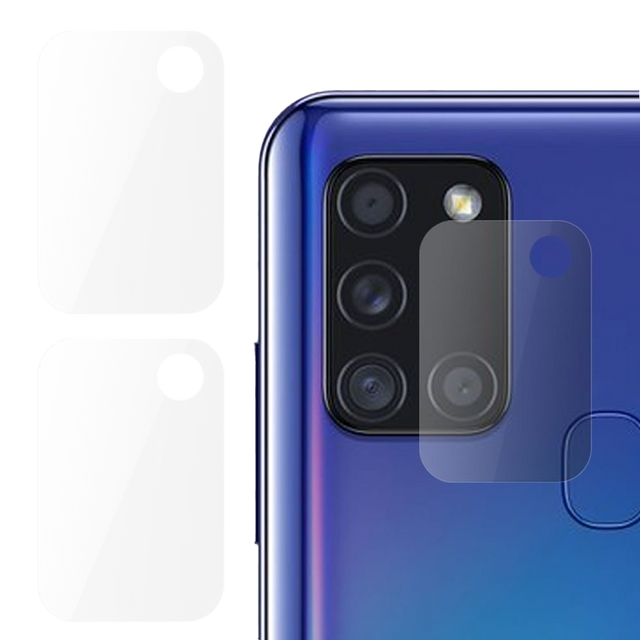 Tempered glass x2 for the back lens for Samsung Galaxy A21s