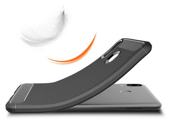 Pouzdro Alogy Rugged Armor pro Samsung Galaxy M20 černá ochranná fólie Alogy