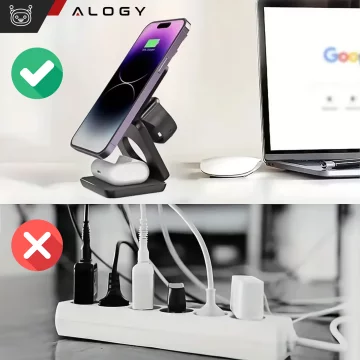 Alogy HUB Splitter Adapter for Laptop Computer USB-C to 3x USB-A 2.0 1x USB-A 3.0 Gray