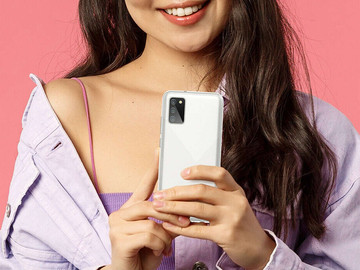Alogy silicone case case for Samsung Galaxy A02s transparent