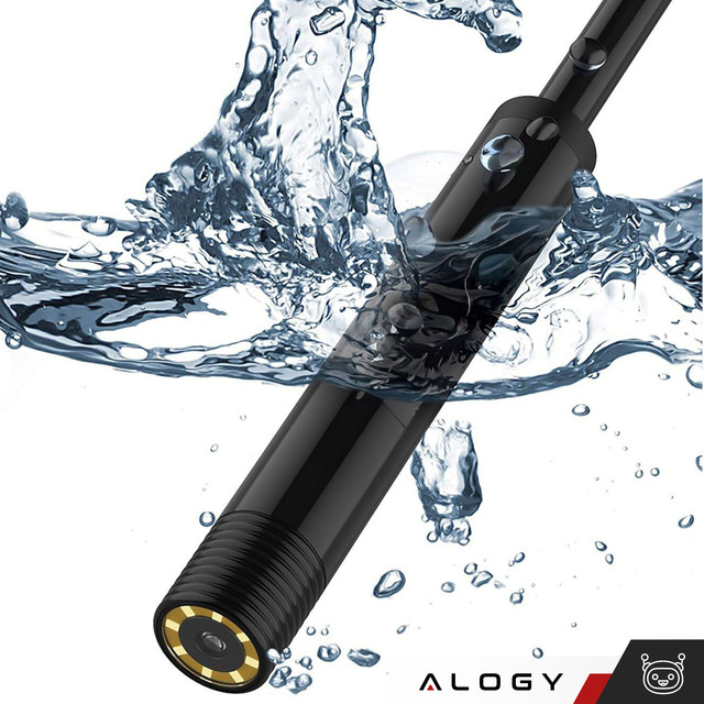 Kamera je vybavena endoskopem micro USB USB-C USB Full HD 3m 8mm Endoskop Alogy Hard Wire