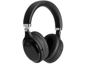 Alogy On-Ear Wireless Headphones with ANC Bluetooth 5.0 Mic Black