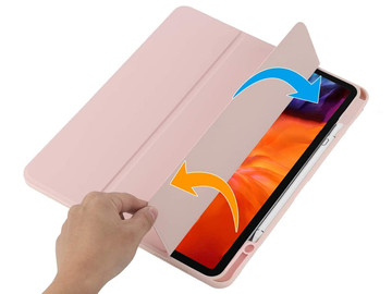 Magnetické pouzdro Alogy 2v1 pro Apple iPad Air 4 2020/5 2022 růžové