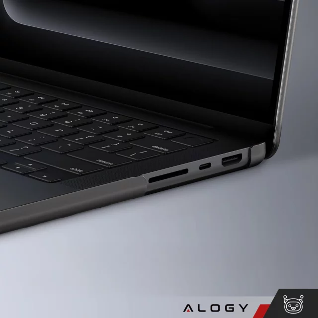 HUB splitter Alogy Adaptér pro počítačový notebook s USB-C na 3x USB-A 2.0 1x USB-A 3.0 šedý