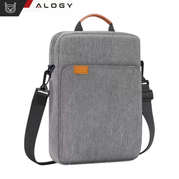 Alogy Laptop/ iPad Pro Air/ Tablet Bag 11-13 Inch Men's Women's Unisex Shoulder Strap Case Cover Pouch Gray