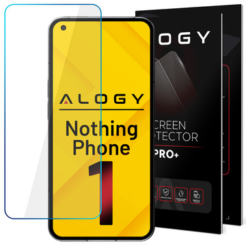 Gehärtetes Glas x2 9H Alogy Displayschutzfolie für Nothing Phone 1