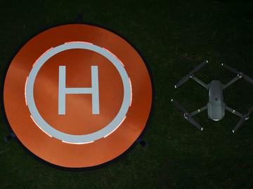 Drone landing pad, drone landing mat, 55 cm underlay