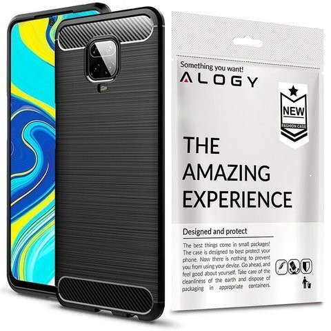 Alogy Rugged Armor case for Xiaomi Redmi Note 9S/ Pro/ Max black